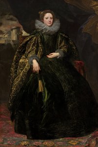 Markiezin Balbi door Anthony van Dyck