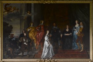 Philip Herbert (1584-1650), 4e Graaf van Pembroke en zijn familie