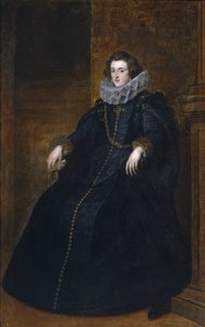 Policena Spínola, markiezin van Leganés door Anthony van Dyck