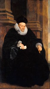 Portret van een Genovese Edelman door Anthony van Dyck