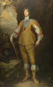 Portret van Karel I Lodewijk 1617-1680, Keurvorst van de Palts, ca. 1637 door Anthony van, Dyck