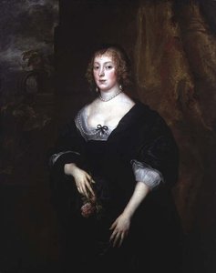 Portret van Dorothy, Lady Dacre (b.1605)