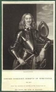 Portret van Edward Somerset, Markies van Worcester door Anthony van Dyck