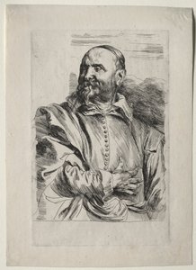 Portret van Jan Snellinx door Anthony van Dyck
