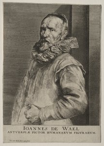Portret van Jan de Wael Nevers door Anthony van Dyck