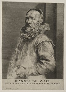 Portret van Jan de Wael Nevers door Anthony van Dyck