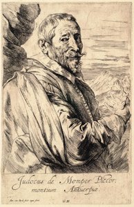 Portret van Josse de Menpes door Anthony van Dyck