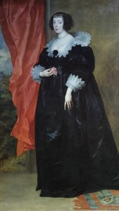 Portret van Marguerite van Lotharingen, hertogin van Orléans (?) door Anthony van Dyck