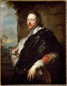 Portret van Nicolas Lanier door Anthony van Dyck