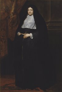 Portret van Prinses Isabella Clara Eugenia door Anthony van Dyck