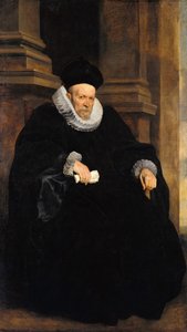 Portret van een Genovese Edelman door Anthony van Dyck