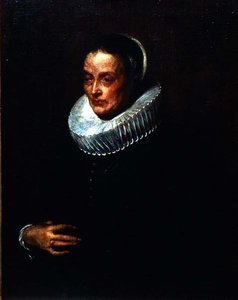Portret van de moeder van de kunstenaar Justus Sustermans, c.1640-50