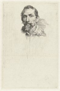 Portret van Frans Snijders door Anthony van Dyck