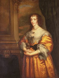Koningin Henrietta Maria, ca. 1633