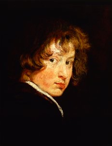 Zelfportret op zestienjarige leeftijd door Anthony van Dyck