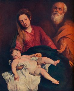 De Heilige Familie door Anthony van Dyck