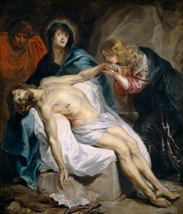De klaagzang door Anthony van Dyck