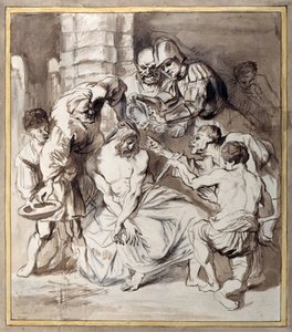 De Bespotting van Christus door Anthony van Dyck