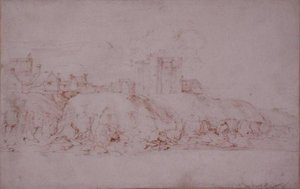 De Ypres Toren, Rye, gezien vanuit het zuiden