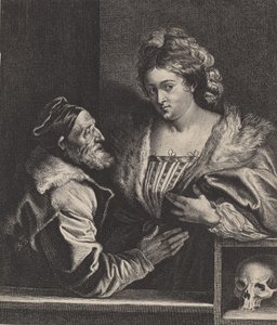 Titiaans minnares door Anthony van Dyck