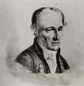 Portret van Rene Just Hauy (1743-1822) door Antoine (after) Maurin