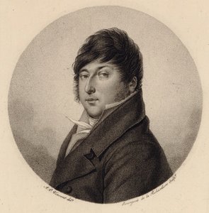 Portret van de componist Rodolphe Kreutzer 1766-1831 door Antoine Achille Bourgeois de La Richardiere