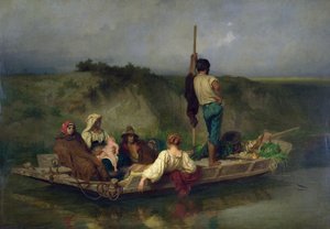 Malaria door Antoine Auguste Ernest Herbert or Hebert
