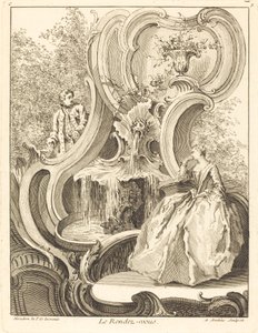 De Ontmoeting, 1736 door Antoine Aveline