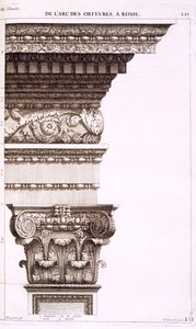 Boog van de goud- en zilversmeden, Rome, 1682