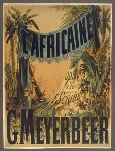 Poster voor de Opera L