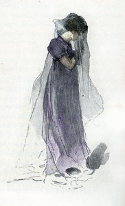 Portret van Fanny Dillon (1785-1836) vrouw van Graaf Bertrand, metgezel van Napoleon I die hem volgde naar Sint-Helena door Antoine Calbet