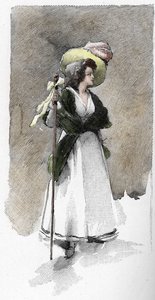 Portret van de Italiaanse zangeres Giuseppina Grassini (1773-1850)