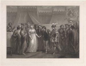 Catherine van Valois en koning Hendrik V van Engeland