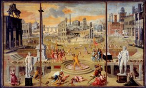 De slachtingen van het triumviraat: de slachting van de republikeinse oppositie in Rome in 43 v.Chr.