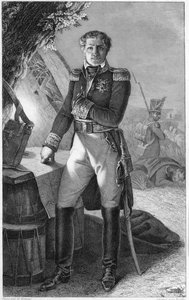 Portret van Laurent de Gouvion Saint-Cyr (1764-1830), Markies de Gouvion en Maarschalk van Frankrijk door Antoine Charles Horace Vernet