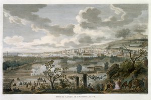 De Verovering van Napels, 2 Pluviose, Jaar 7 (23 januari 1799) gegraveerd door Jean Duplessi-Bertaux (1747-1819) door Antoine Charles Horace Vernet