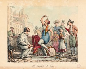 De glasbalancer door Antoine Charles Horace Vernet