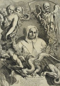 Portret van la Voisin