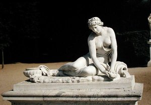 Nimf met een schelp, uit de Parterre de Latone door Antoine Coysevox