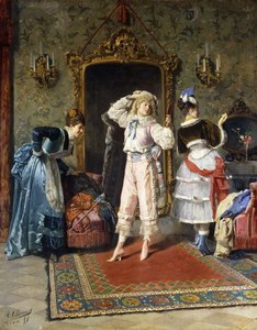 Voorbereidingen voor het bal