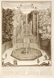 De Drie Fonteinen, Versailles, 1714