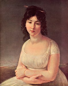 Madame Poussielgue op 23-jarige leeftijd in 1797 door Antoine Jean (after) Gros