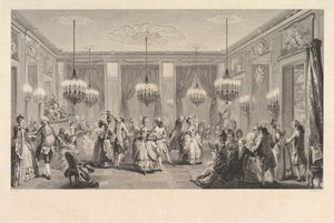 Le Bal Paré, 1774 door Antoine Jean Duclos