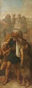 Egyptische Familie (Schets voor 