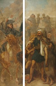 Generaal Jean-Baptiste Kléber en Egyptische Familie (Schetsen voor 