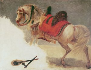 Paard van Mustapha-Pacha door Antoine Jean Gros