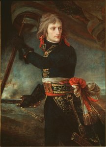 Napoleon Bonaparte bij de brug van Arcole (17 november)