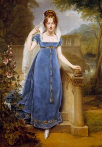 Portret van Henriette Scherrer, Gravin Legrand (1795-1848) door Antoine Jean Gros
