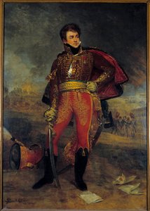 Portret van Generaal Graaf François Fournier Sarlovèze (1773-1827) door Antoine Jean Gros