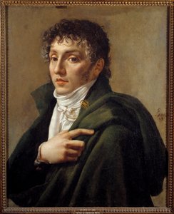 Portret van de componist Etienne Méhul (1763-1817) Schilderij door Antoine Jean Gros (1771-1835) 1799 Parijs, Musée Carnavalet